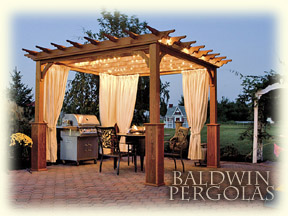 Freestanding Pressure Treated Pergola