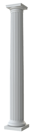 Round Fluted Column