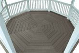Grey Composite Pavilion Flooring For Wooden Pavilions