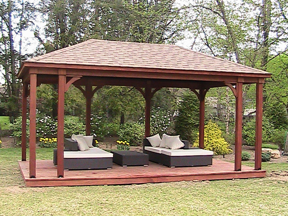 pavilions pavilion traditional wooden outdoor kits poolside office