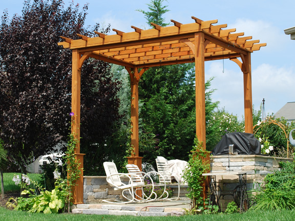 Choose the height of your pergola